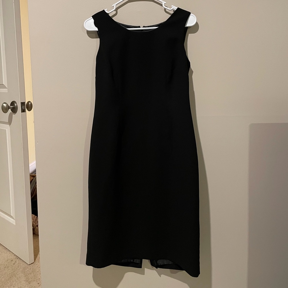 Kasper Black Sheath Dress